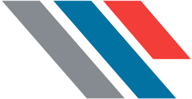 Blue logo mark
