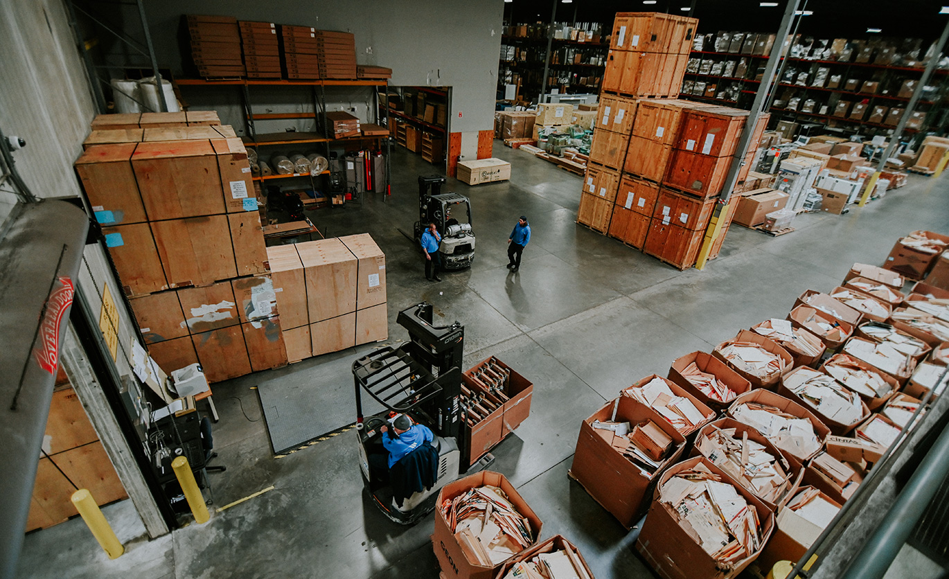 Interior warehouse