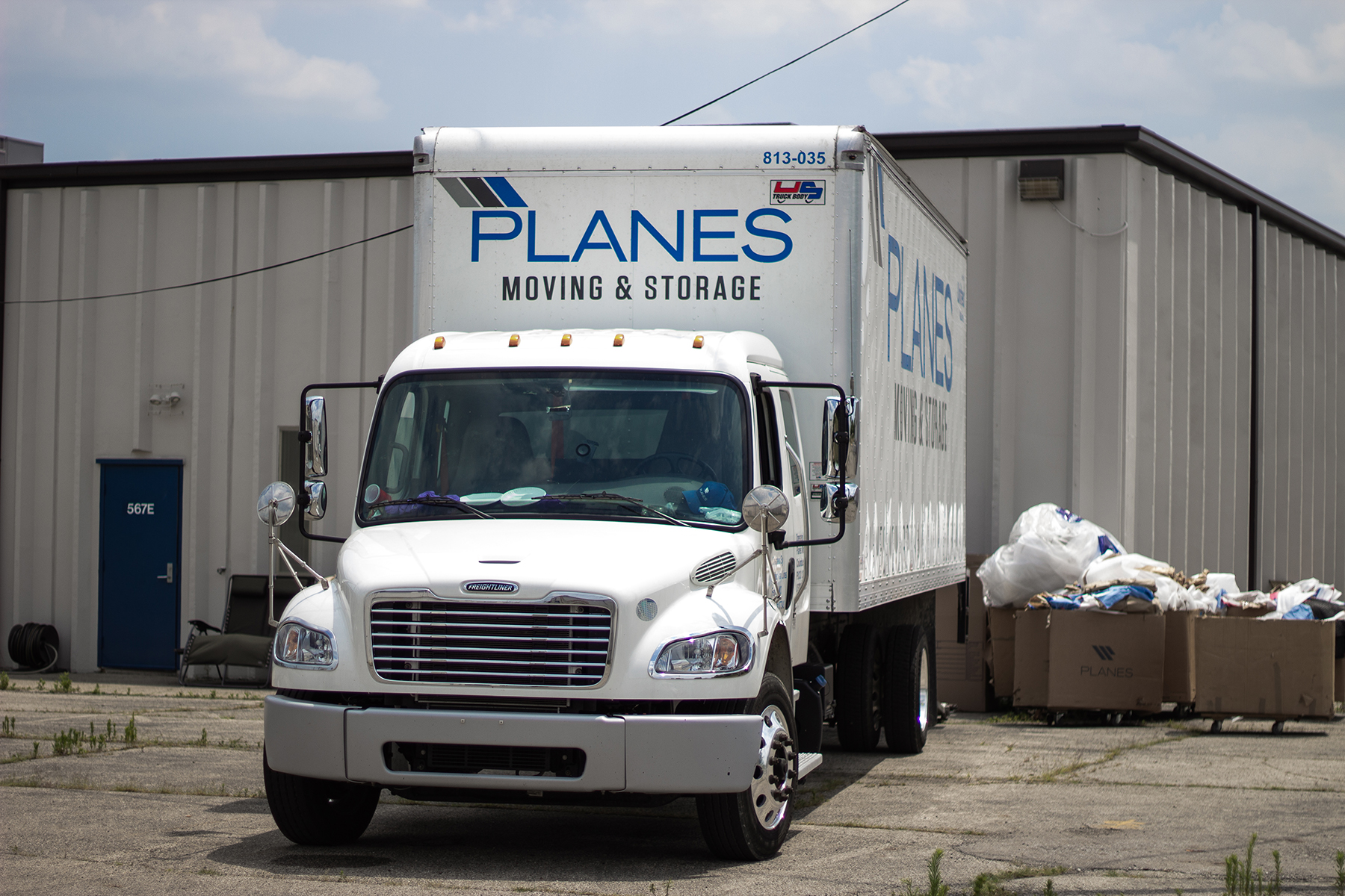 Planes Columbus Moving and Storage Truck