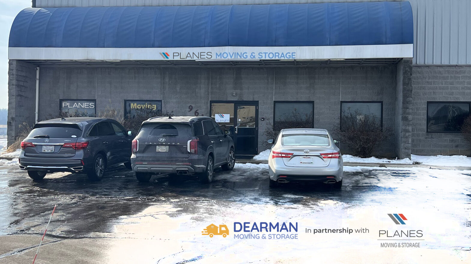 Dearman in partnership with Planes Moving& Storage